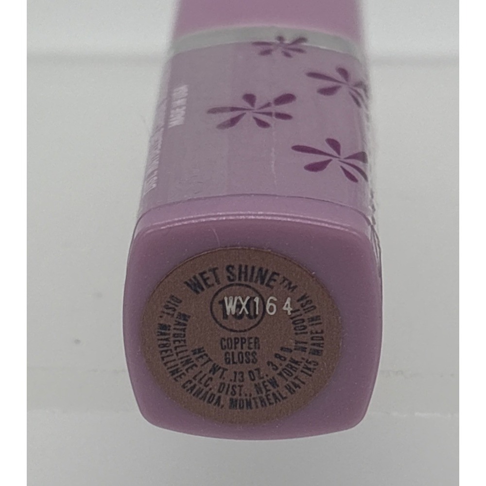 Maybelline Wet Shine Lip Color #150 COPPER GLOSS Sealed